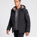 KZZ Men's solid-color fashion jacket