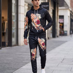 KZZ Men's Autumn/Winter Sports Set