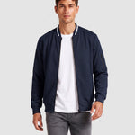 KZZ Men's Casual Baseball Jacket