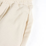 KZZ Waffle-knit long-sleeve set