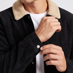 KZZ Men's Corduroy Jacket
