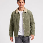 KZZ Men's Corduroy Jacket