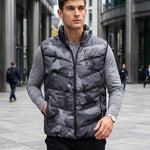 KZZ Loose-fit stand-collar vest