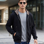 KZZ Men's Long-Sleeve Hooded Jacket