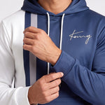 KZZ Men's 3D-Print Hoodie Set