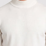 KZZ Men's mock-neck long-sleeve shirt