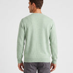 KZZ Men's Crew-Neck Knit Sweater