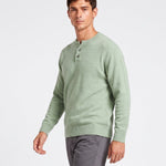 KZZ Men's Crew-Neck Knit Sweater