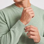 KZZ Men's Crew-Neck Knit Sweater
