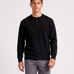 KZZ Men's Crew-Neck Knit Sweater