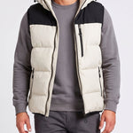 KZZ Men's Thick Woven Hooded Vest