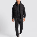 KZZ Men's 3-Piece Casual Sportswear Set