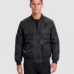 KZZ Men's Slim-Fit Tactical Jacket