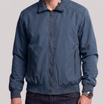 KZZ Men's casual zip-up jacket