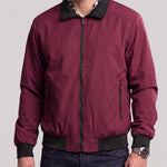 KZZ Men's casual zip-up jacket