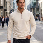 KZZ  Loose Fit Zip-top sweatshirt