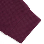 KZZ Slim-fit collared top and textured trousers