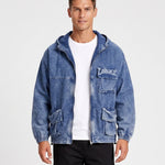 KZZ Men's Hooded Jacket