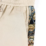 KZZ Men's Fashion Cartoon Print Cargo Shorts