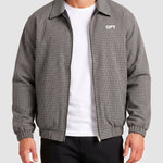 KZZ Vintage-style outdoor sports jacket with a lapel collar