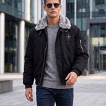 KZZ Men's Padded Long-Sleeve Jacket