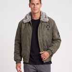 KZZ Men's Padded Long-Sleeve Jacket