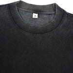 KZZ Plus-size washed ombre short-sleeve top
