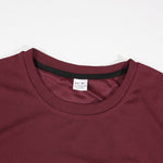 KZZ Men's Classic Waffle-Knit T-Shirt