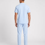 KZZ Casual short-sleeved shirt and loose-fitting trousers