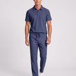 KZZ Casual short-sleeved shirt and loose-fitting trousers