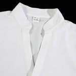 KZZ Men's solid-color linen set