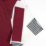 KZZ Men's Asymmetric Geometric Print Two-Piece Loungewear Set