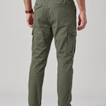 KZZ Men's Vintage Multi-Pocket Cargo Pants