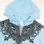 KZZ Men's Summer Hooded V-Neck T-Shirt