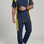KZZ Men's Lightweight Summer Two-Piece Athletic Set