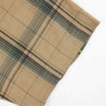 KZZ Men's Summer Short-Sleeve Plaid Shirt