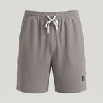 KZZ Men's Waffle-Knit Casual Shorts