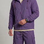 KZZ Loose-fitting hooded sun-protection jacket and shorts