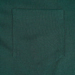 KZZ Color-block sleeve short-sleeve knit polo shirt and drawstring trousers