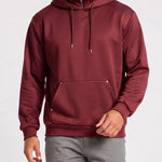 KZZ Men's Long-Sleeve Short-Sleeve Hooded Sweatshirt
