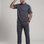 KZZ Casual, loose-fitting short-sleeved top and trousers