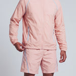 KZZ Hooded jacket and elastic-waist shorts