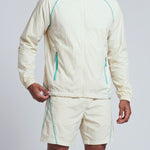 KZZ Hooded jacket and elastic-waist shorts