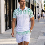 KZZ Men's Classic Summer Casual Set