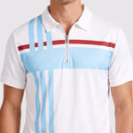 KZZ Short-sleeved zip-up top and trousers