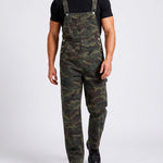 KZZ Men's casual camouflage jumpsuit