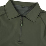 KZZ Men's Long-Sleeve Polo