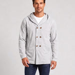 KZZ Men's Autumn Hooded Windbreaker