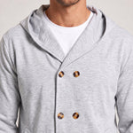 KZZ Men's Autumn Hooded Windbreaker
