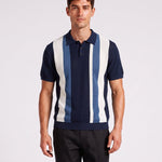 KZZ Breathable Open-Knit Polo Shirt